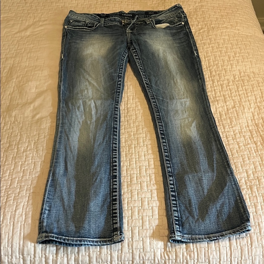 Vigoss Women's Light Blue Bootcut Jeans